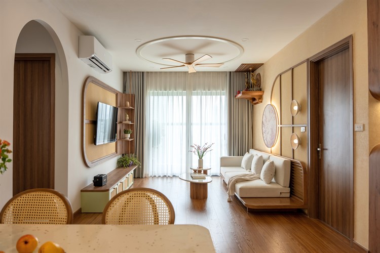 270 triệu cải tạo căn hộ theo phong cách Scandinavian kết hợp Wabi-sabi